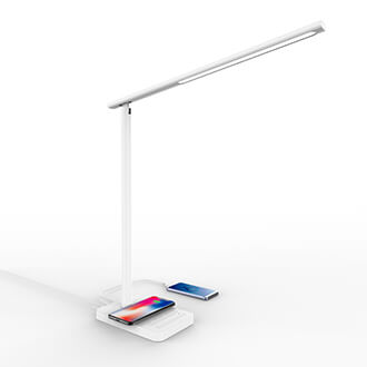 desk lamp with wireless charger